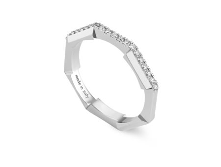 送税込】グッチ GUCCI LINK TO LOVE ミラーリング 662194003 #23 Gucci Link to Love mirrored ring in 18k yellow gold | GUCCI® US